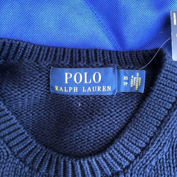 Ralph Lauren Navy Blue Sweater - Picture 8 of 13